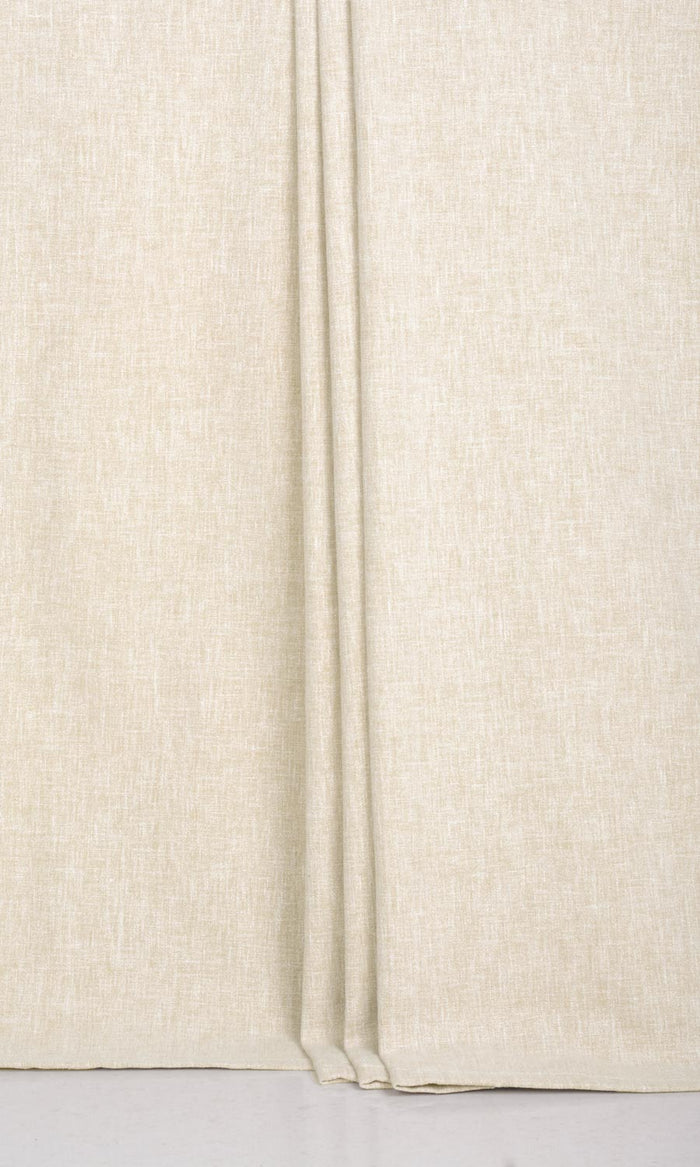 Linen Texture Curtains / Drapes / Window Drapery Panels (Oatmeal Beige)