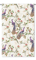 French Country Print Drapes (Orange/ Green/ Purple)