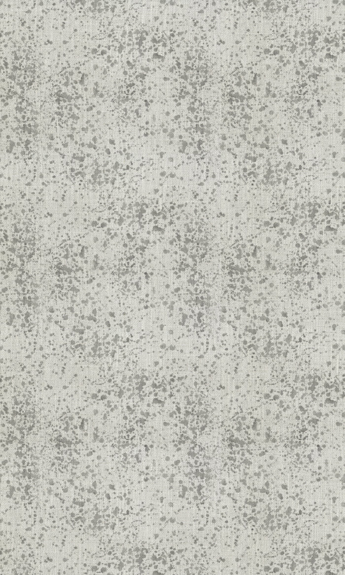 Abstract Print Drapery (Eggshell White/ Grey) Extra Long Short Wide