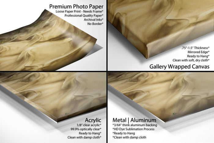 The image is a collage of four different images, each depicting a unique perspective of a gold-colored material, such as a piece of paper or a canvas. The images are labeled with text descriptions that provide information about the material, including its quality, texture, and appearance. The collage is designed to showcase the gold-colored material in various ways, and the text descriptions aim to provide context and understanding of the material's characteristics.