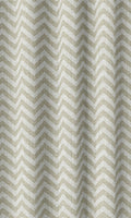 Chevron Print Drapery (Beige/ White)