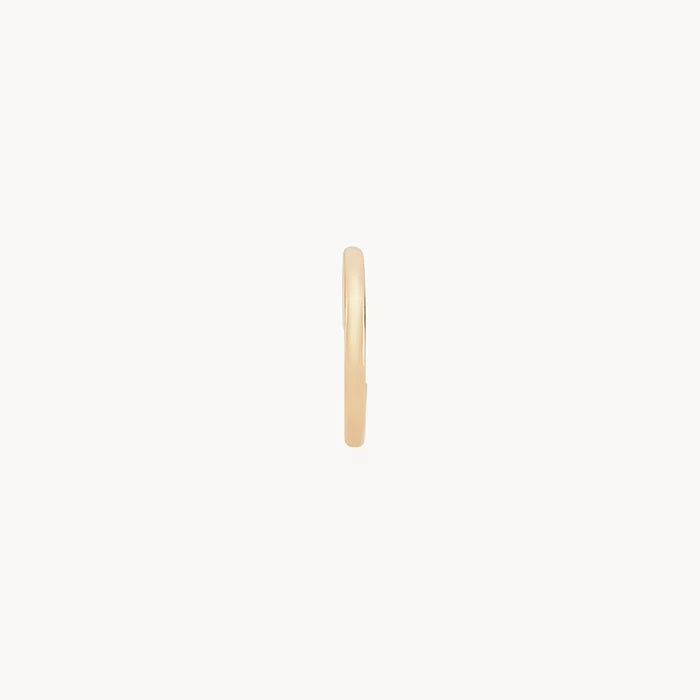 Guardian Ear Cuff in 10k yellow gold, alternate angle detail view 2