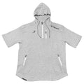 Half Sleeve Hoodie - Heather Gray