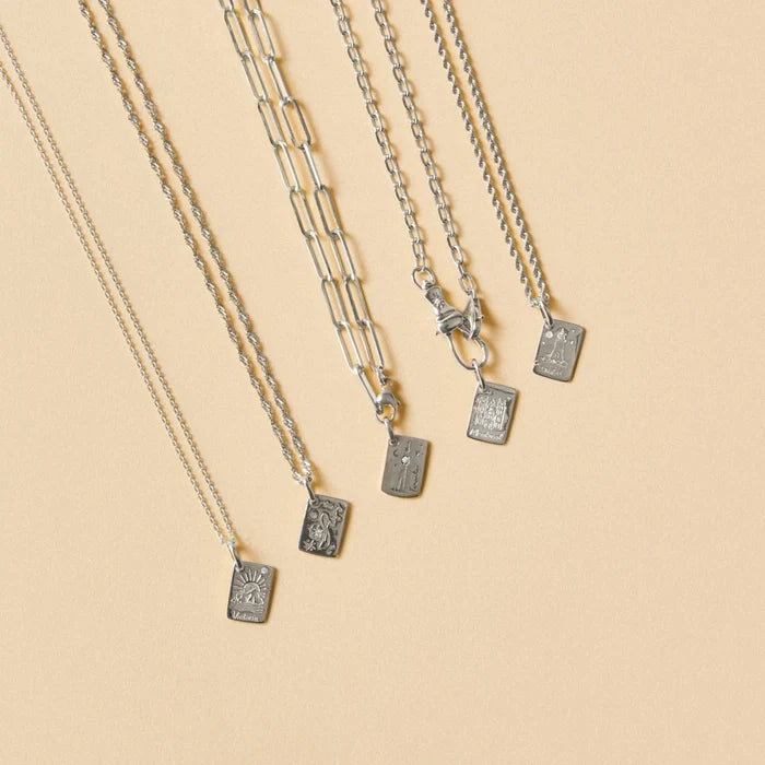 halifax postcard charm - sterling silver
