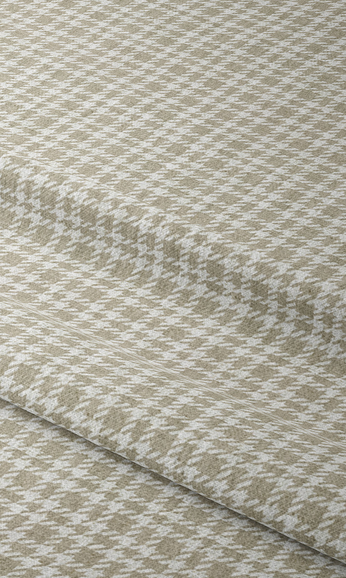 Striped Curtains for Living, Bedroom, Kitchen, Bathroom (Sand Beige/ White)