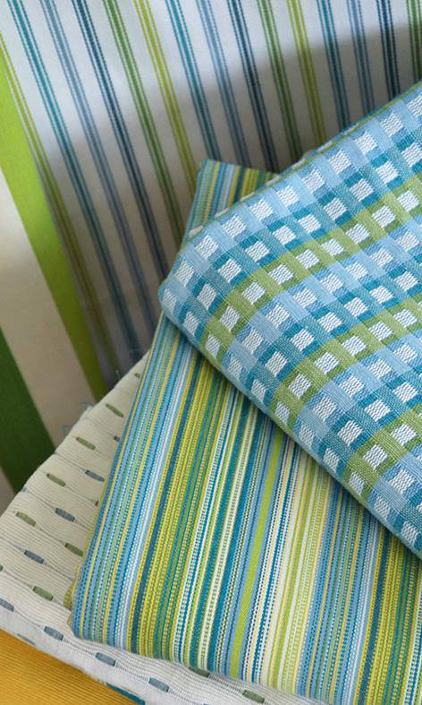 Cotton Curtains for Living, Bedroom, Kitchen, Bathroom (Blue/ Green/ Yellow)