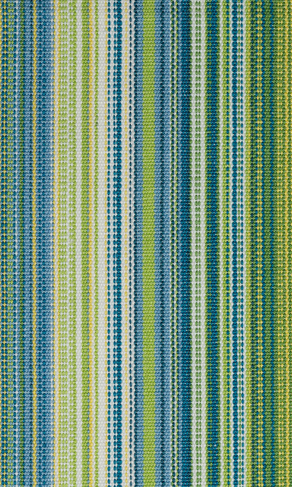 Cotton Pinch Pleat, Rod Pocket, Eyelet Curtains (Blue/ Green/ Yellow)