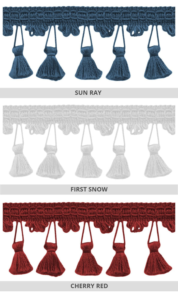 Fringe tassel trims