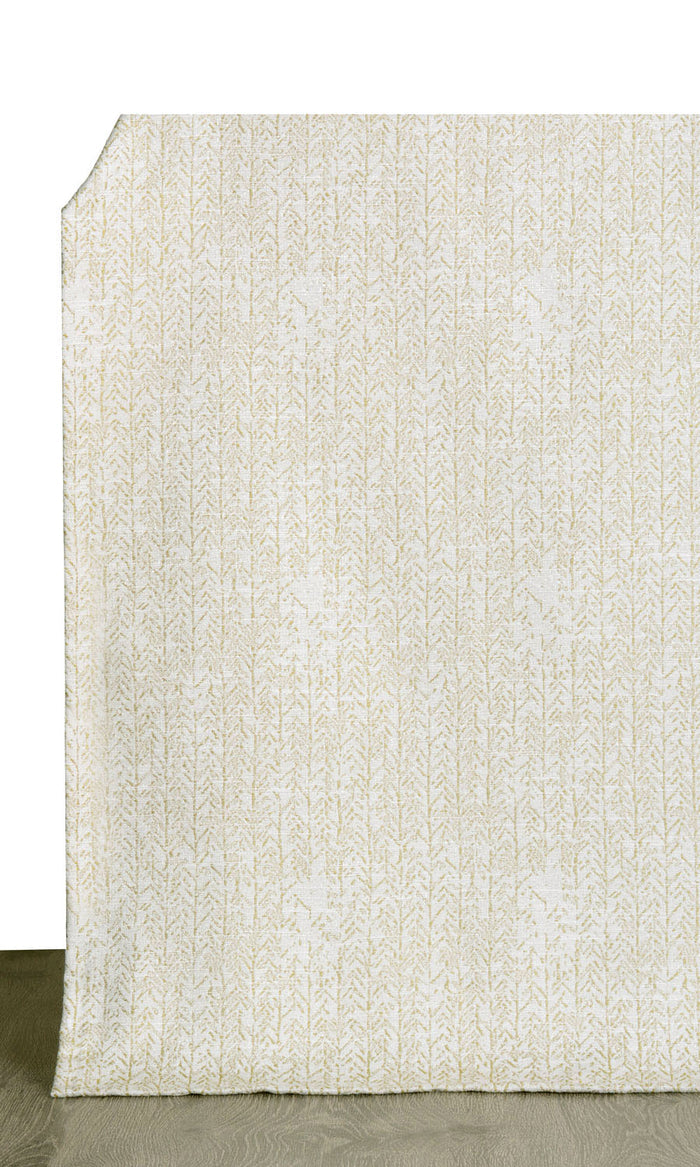 Herringbone Poly-Cotton Window Treatments Fabric By the Metre (Pale Green)