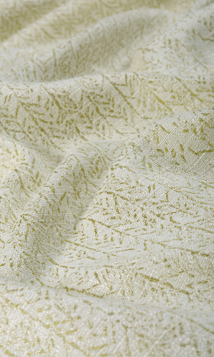 Herringbone Poly-Cotton Home Textile Fabric Material By the Metre (Pale Green)