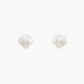 High Tide Shell Earrings in sterling silver