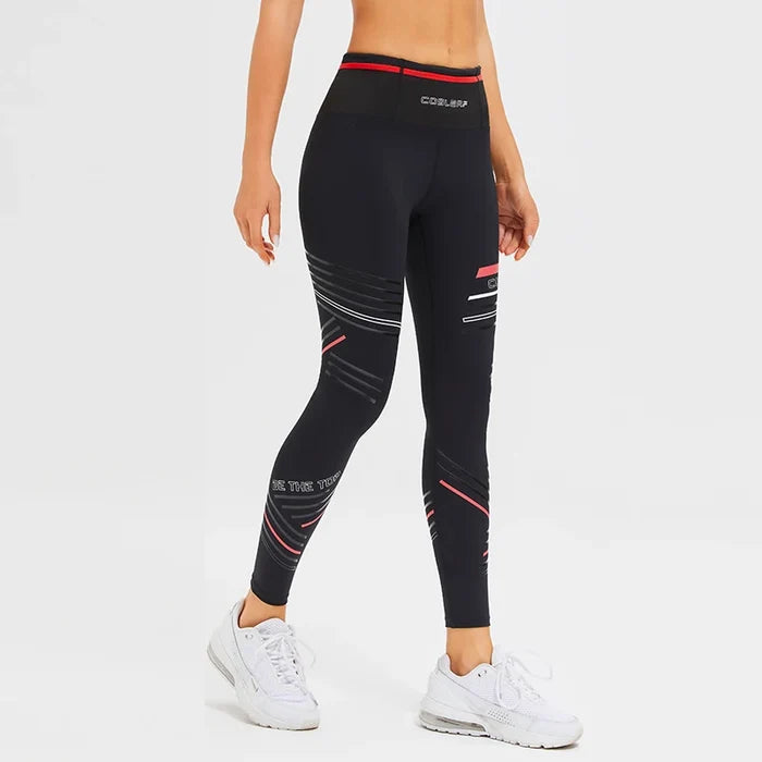 High-Waist Compression Leggings with Pockets