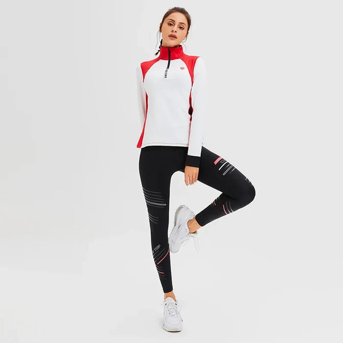 High-Waist Compression Leggings with Pockets