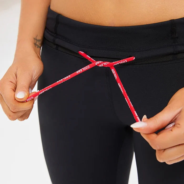 High-Waist Compression Leggings with Pockets