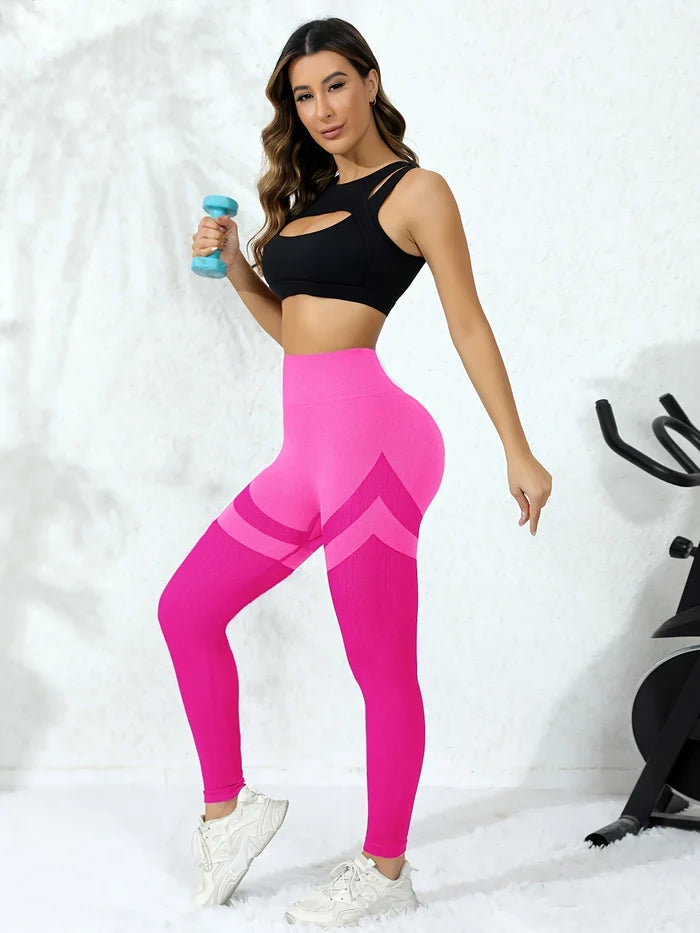 High-Waist Seamless Scrunch Legging