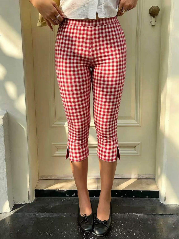 Pink Plaid / S