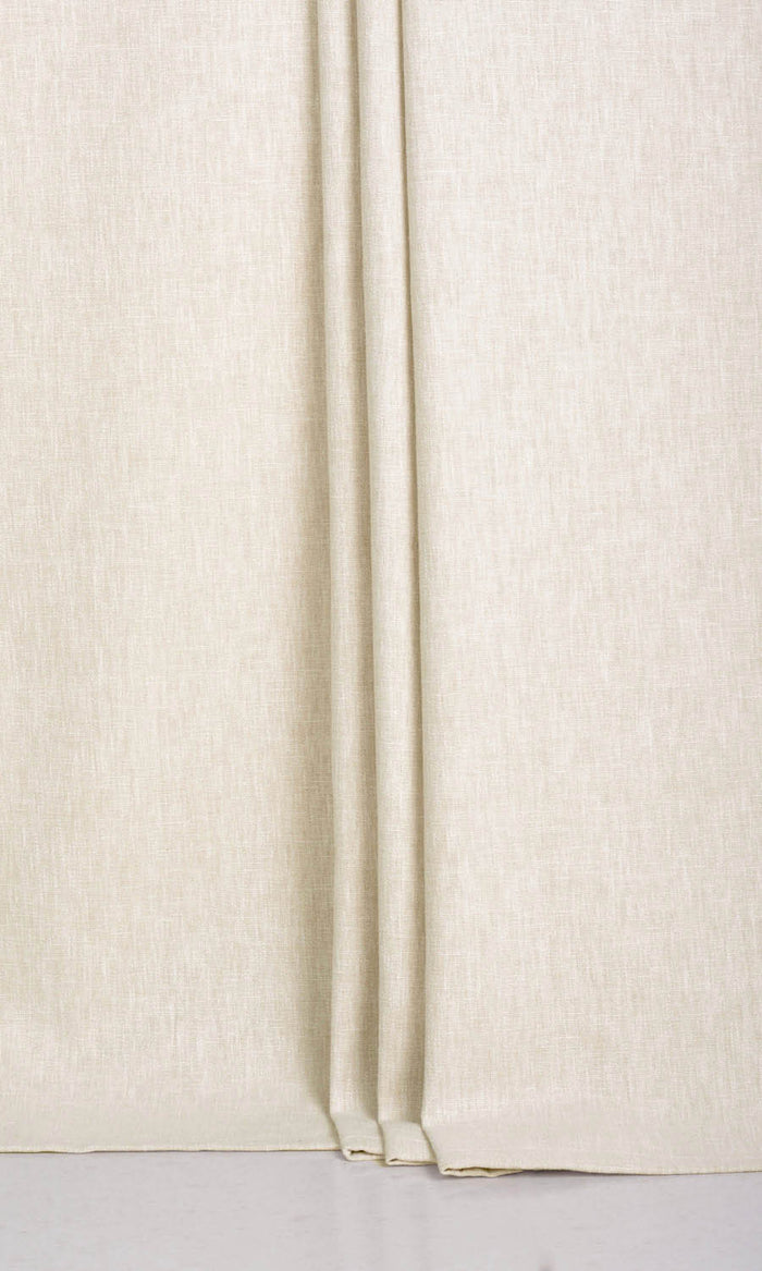 Plain Made-to-Measure Curtains (Warm Ivory/ Pale Beige)