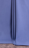 Cotton Blend Drapes (Periwinkle Blue)