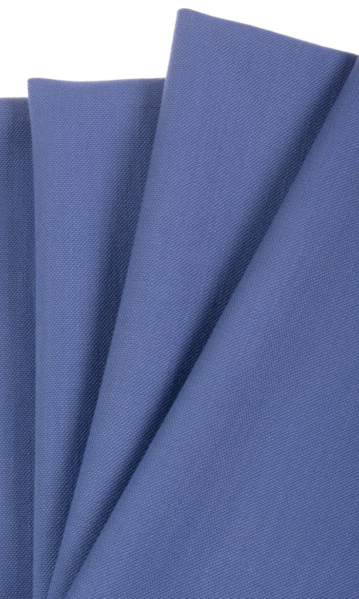 Cotton Blend Curtains / Drapes / Window Drapery Panels (Periwinkle Blue)