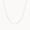 Infinite Inseparable Chain Necklace in sterling silver