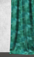 Dimout Curtain Panels (Blue/ Green)