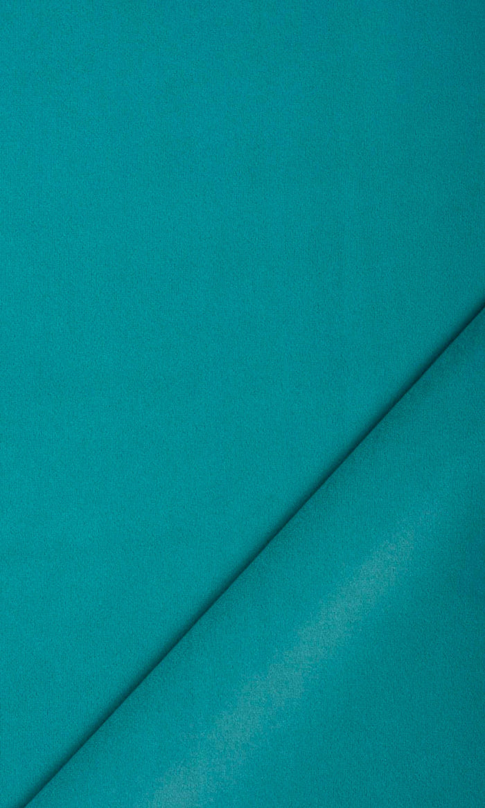 Velvet Window Treatments Fabric By the Metre (Cerulean Blue)