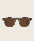 Johann Wolff JSB Matte Silver Brown Clip #color_matte-silver-brown