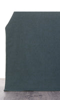 Linen-Blend Home Décor Fabric By the Metre (Deep Teal Blue)