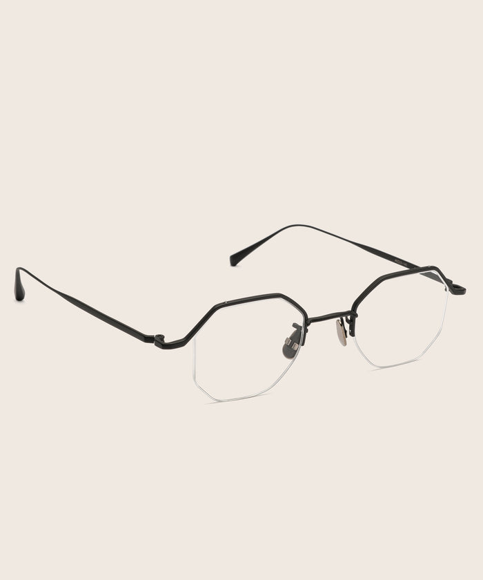 Johann Wolff Kaliber Eyeglasses #color_matte-black