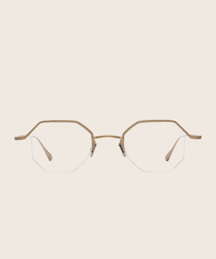 Johann Wolff Kaliber Eyeglasses #color_matte-gold