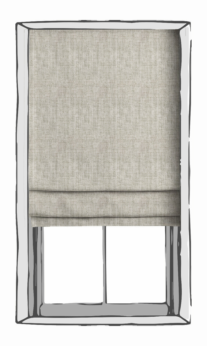 Herringbone Print Pinch Pleat, Rod Pocket, Eyelet Curtains (Grey/ White)