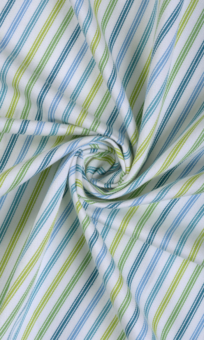 Cotton Curtains (Blue/ Green/ Yellow) Extra Long Short Wide