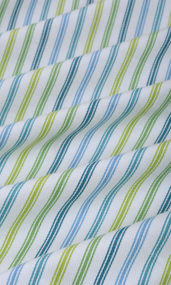Cotton Curtains / Drapes / Window Drapery Panels (Blue/ Green/ Yellow)