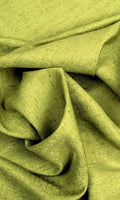 Silk Blend Home Décor Fabric By the Metre (Olive/ Fern Green)