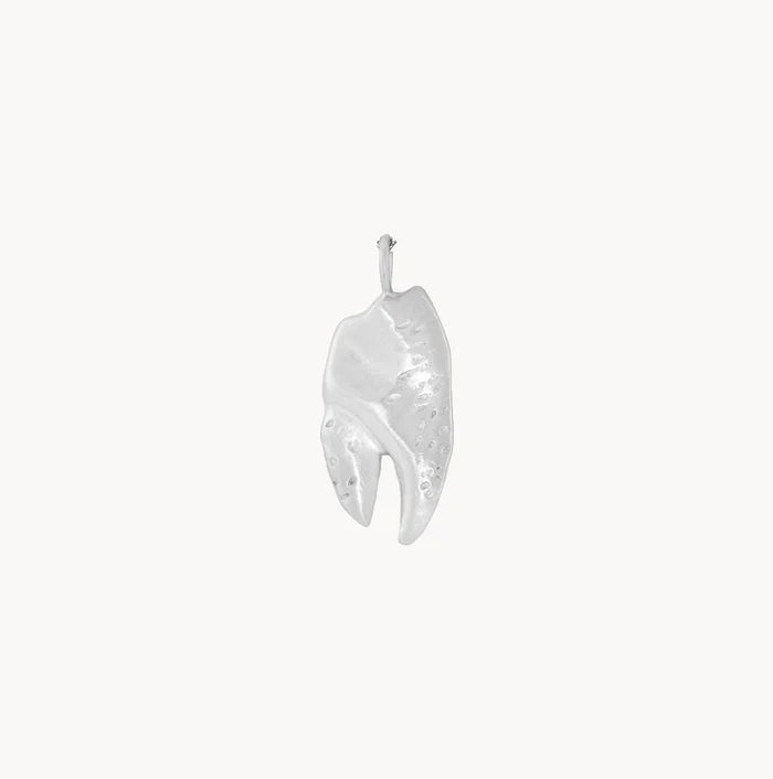 kindred love lobster necklace charm on white background