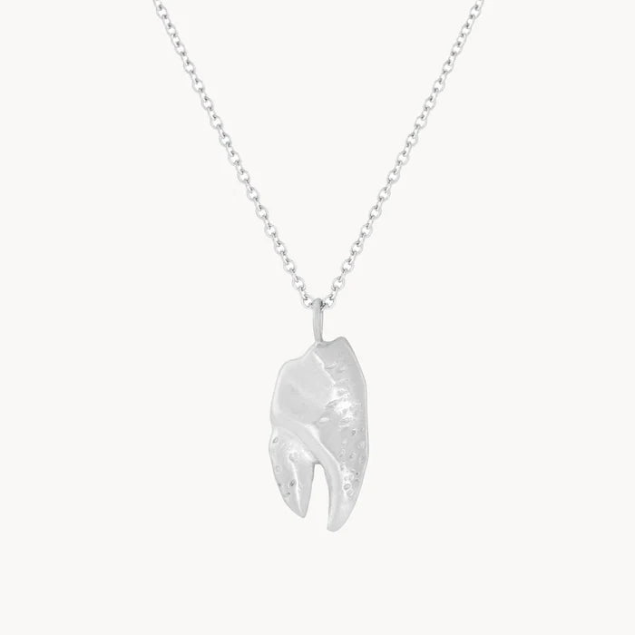 kindred love lobster necklace charm on white background