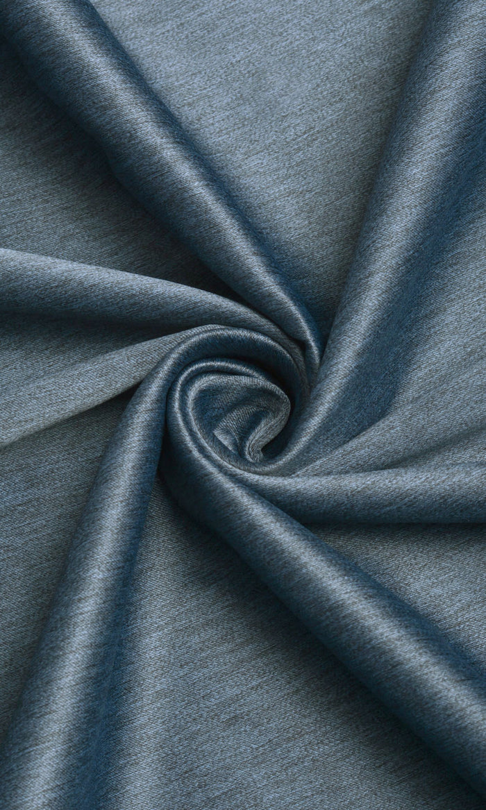 Blackout Curtain Panels for Living, Bedroom, Kitchen, Bathroom (Blue)