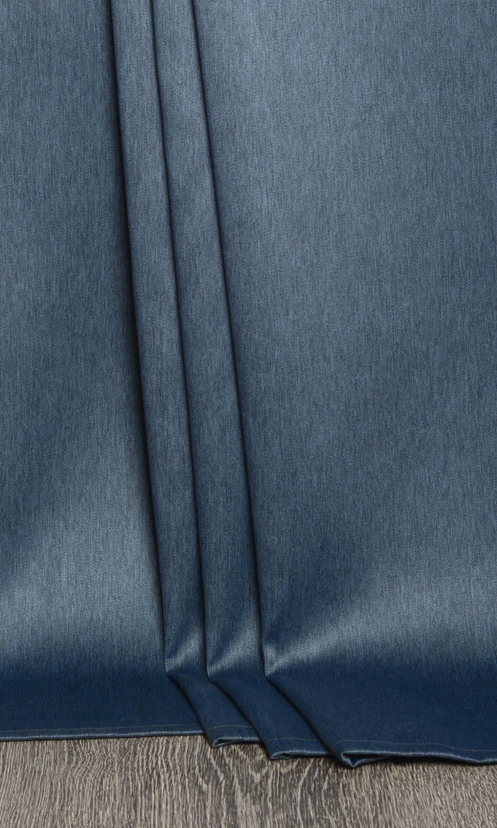 Blackout Curtain Panels (Blue) Extra Long Short Wide