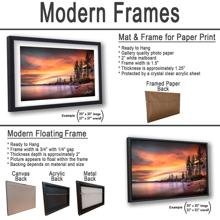 a picture frame with a picture hanging on it