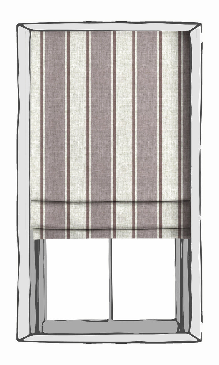 Geometric Print Drapes for Living, Bedroom, Kitchen, Bathroom (Tonal Purple)