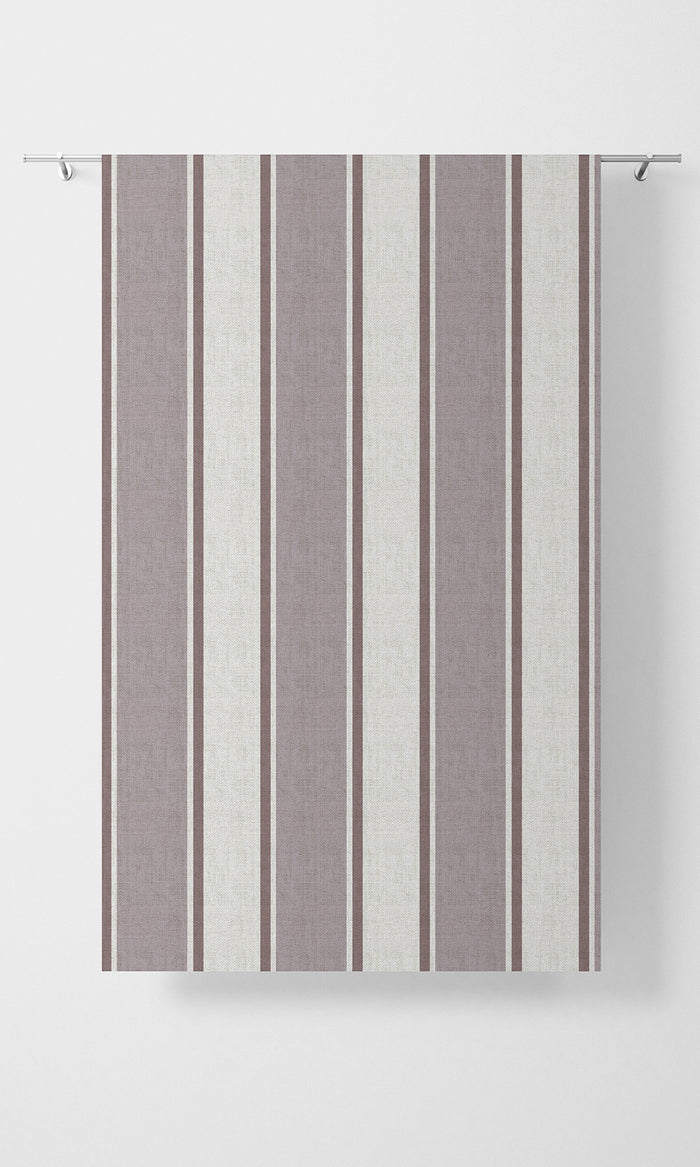 Geometric Print Drapes (Tonal Purple) Extra Long Short Wide