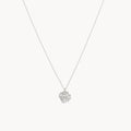 Larger Wildflower Necklace in sterling silver
