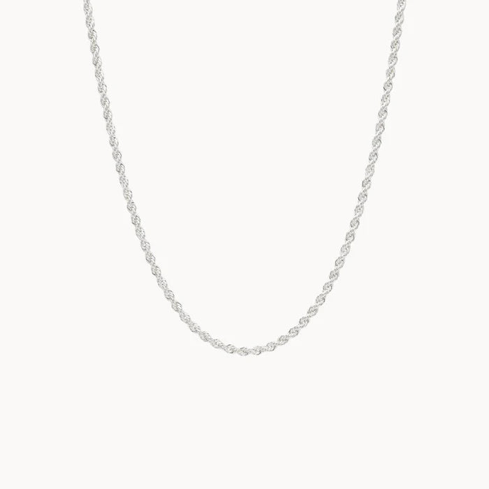 Lasso Chain Necklace in sterling silver
