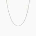 Lasso Chain Necklace in sterling silver