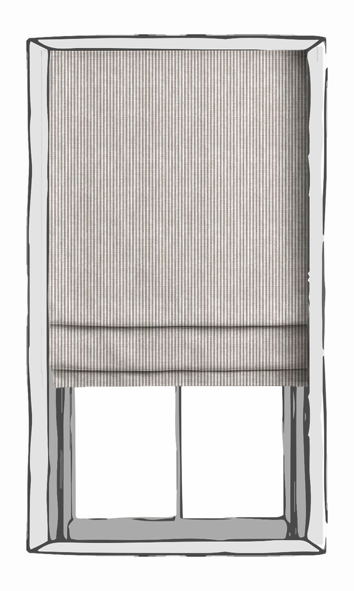 Modern Geometric Patterned Window Treatments Fabric By the Metre (Mauve)