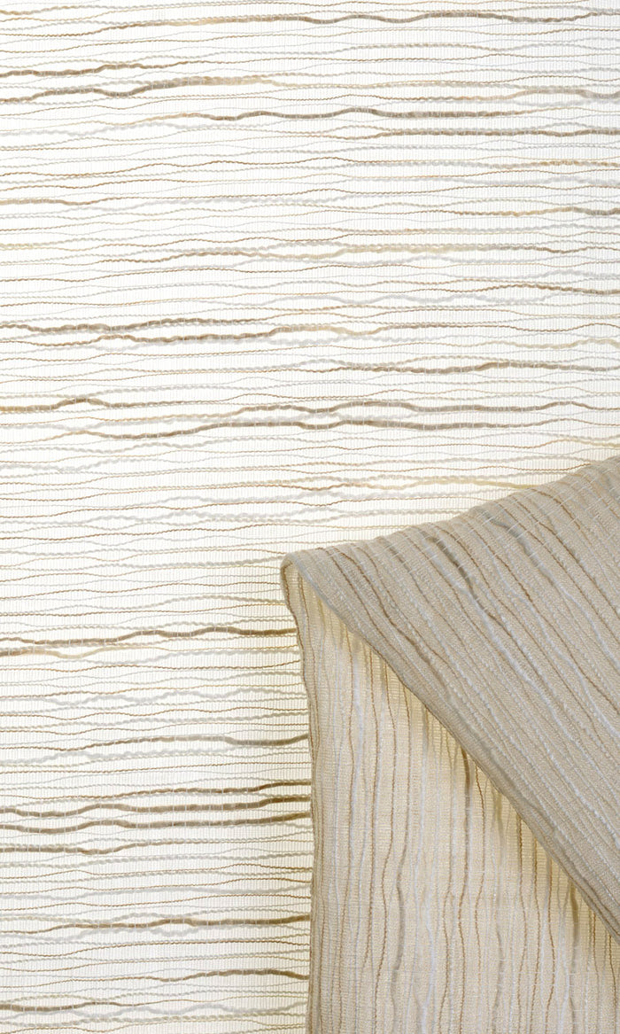 Sheer  Made-to-Measure Curtains (Warm Ivory)