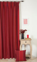 Cotton Curtain Panels (Red)