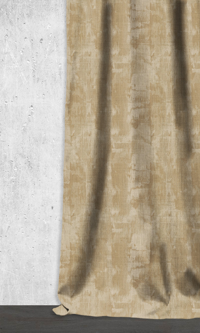 Modern Striped Drapery for Living, Bedroom, Kitchen, Bathroom (Brown/ Beige)