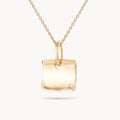 lighter already sh*t ticket charm - 10k yellow gold, diamonds