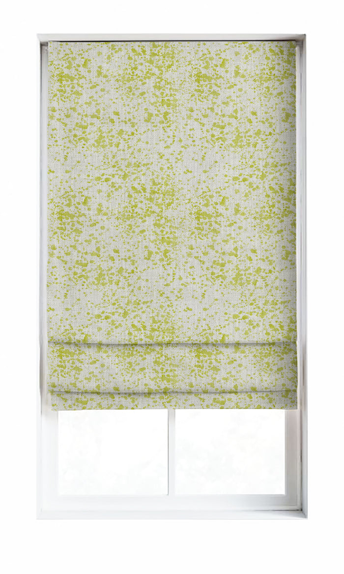Abstract Print Window Treatments Fabric By the Metre (Pear Green)